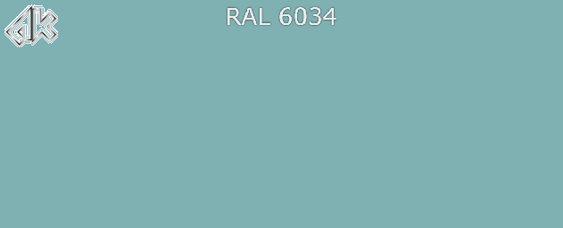 6034 - Пастельно-бирюзовый