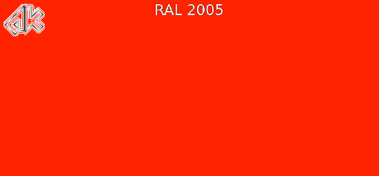2005 - Люминесцентный оранжевый