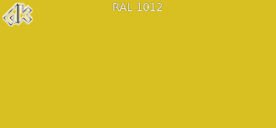 1012 - Лимонно-жёлтый