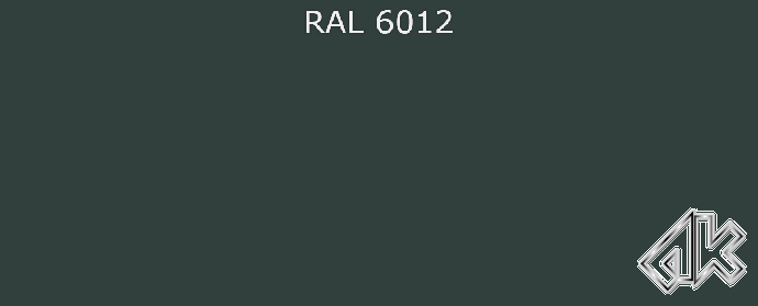 6012 - Чёрно-зелёный