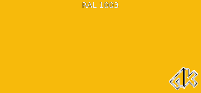 1003 - Сигнальный жёлтый
