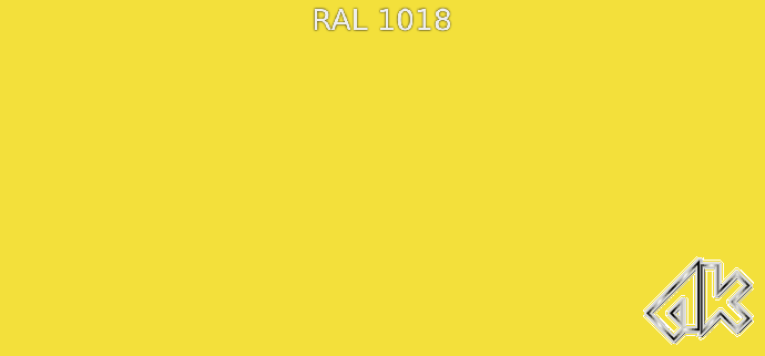 1018 - Цинково-жёлтый
