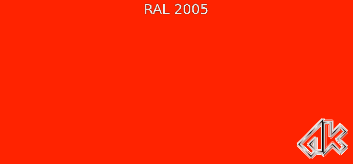 2005 - Люминесцентный оранжевый