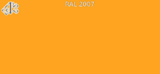 2007 - Люминесцентный ярко-оранжевый
