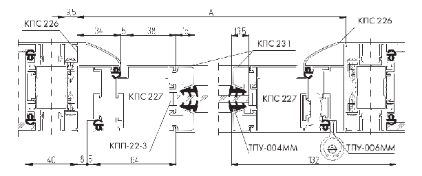 КП70 / Офисные перегородки