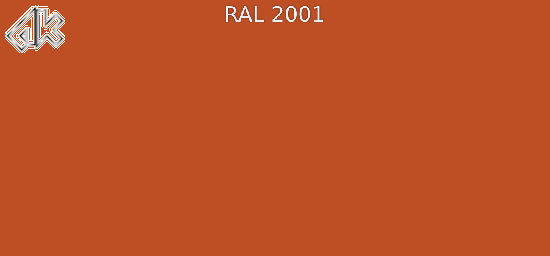 2001 - Красно-оранжевый