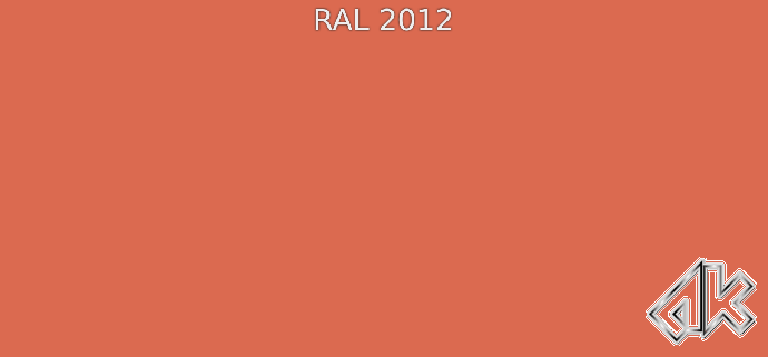 2012 - Лососёво-оранжевый