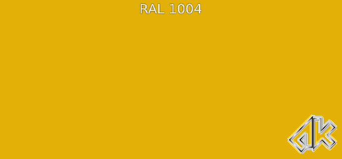 1004 - Жёлто-золотой