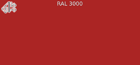 3000 - Огненно-красный