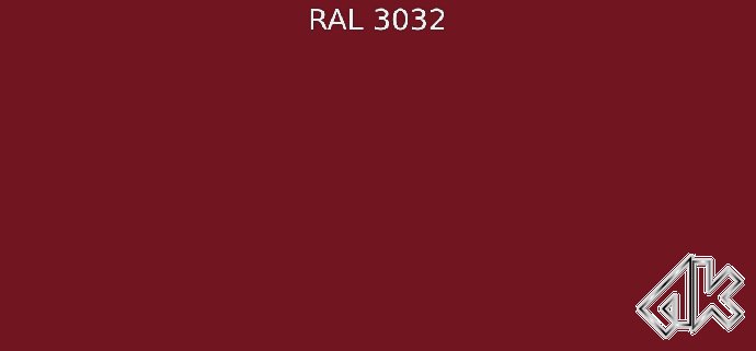 3032 - Перламутрово-рубиновый
