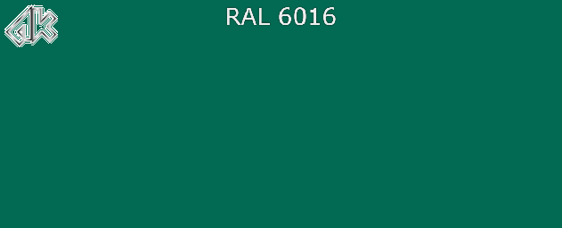 6016 - Бирюзово-зелёный