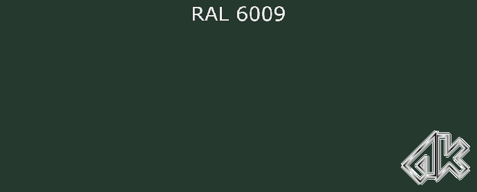 6009 - Пихтовый зелёный