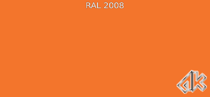 2008 - Ярко-красно-оранжевый